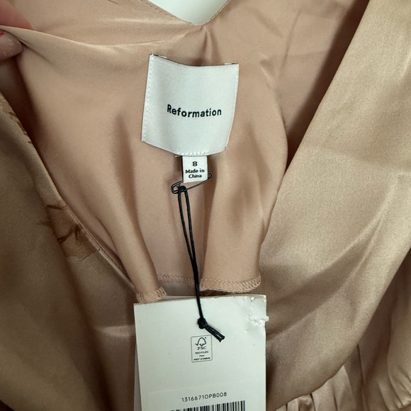 Reformation Cordia Silk Maxi Dress - Picture 6 of 8